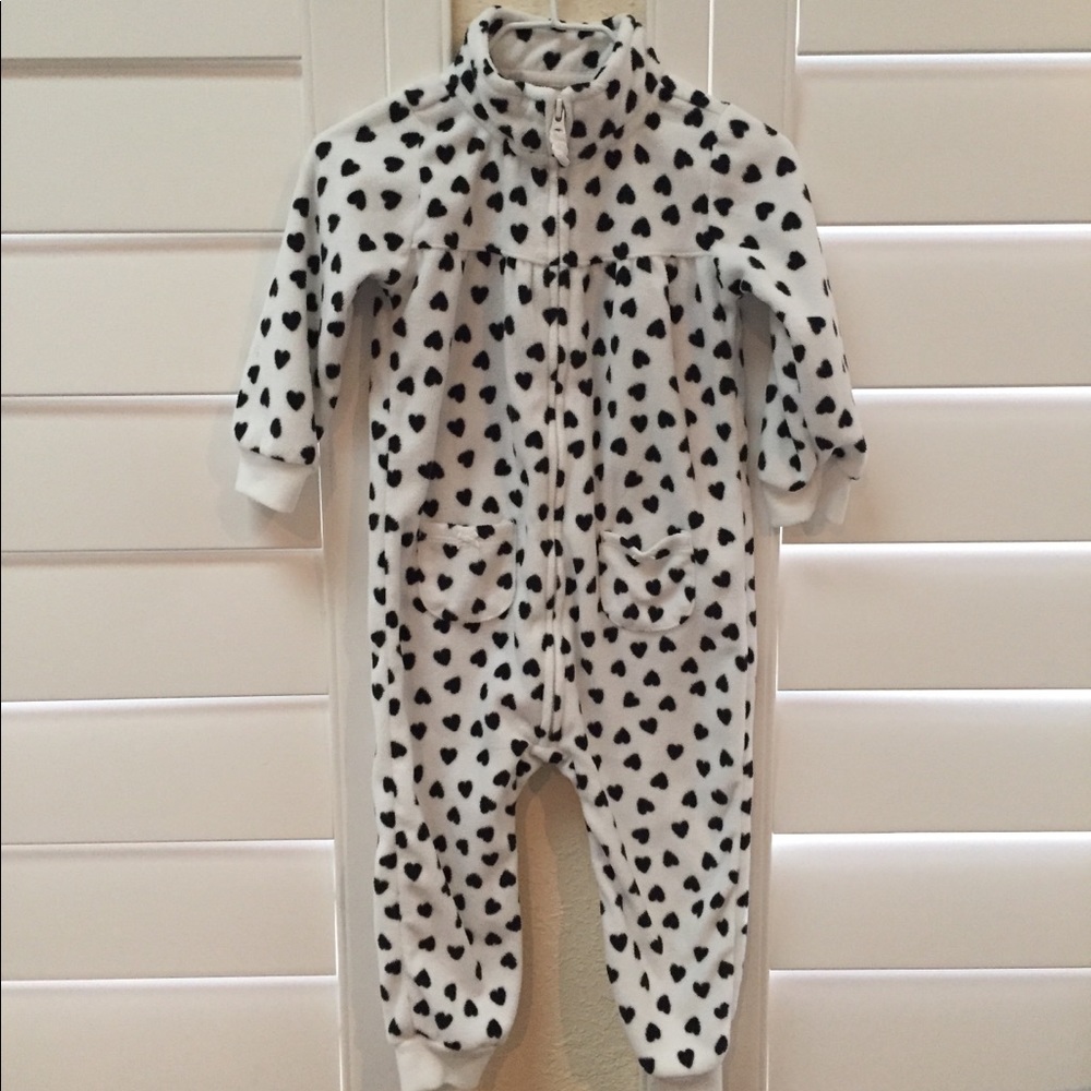 Carters Black Heart 🖤 Pjs